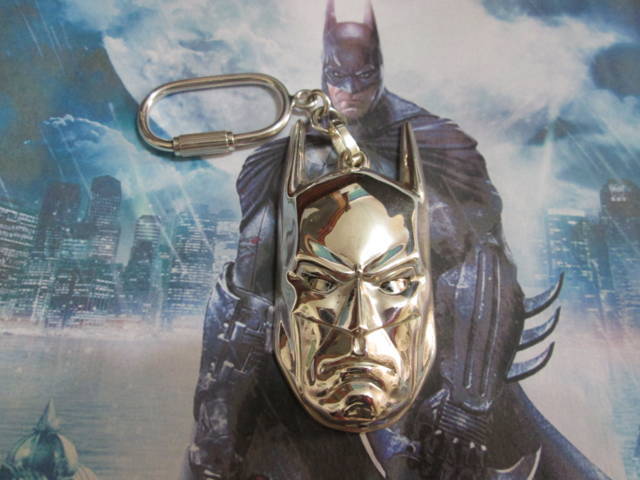 Maschera di Batman - Portachiavi (Argento) - Batman Mask - Keyring (Silver)