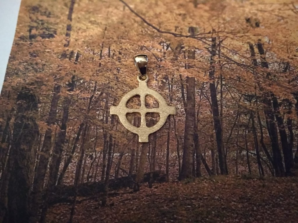 Croce Celtica (Oro) - Celtic Cross (Gold)