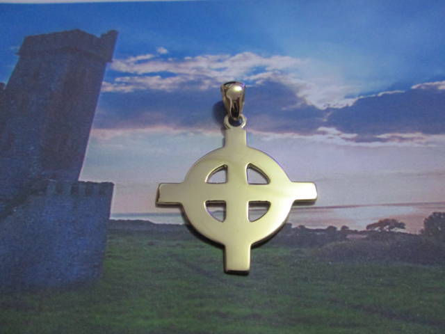 Croce Celtica (Grande) (Oro) - Celtic Cross (Big) (Gold)