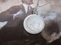 Moneta di Lenin - Portachiavi (Argento) - Lenin Coin - Keyring (Solid Silver)