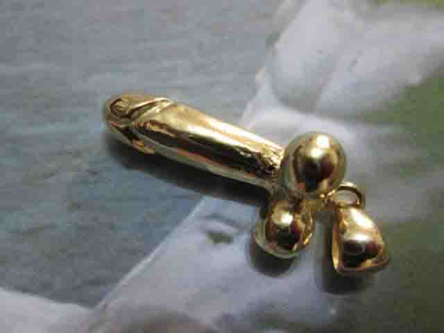 Il Pene - Ciondolo (Oro) - The Penis - Pendant (Gold)