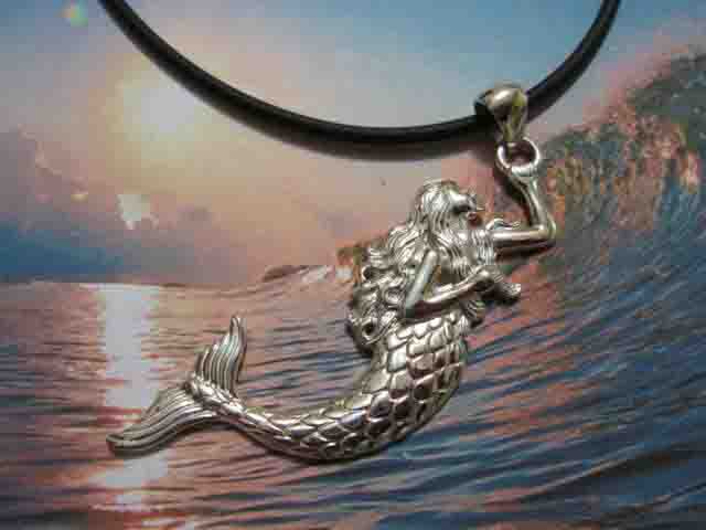 La Sirena del Mare - Ciondolo (Argento) - The Sea Mermaid- Pendant (Silver)