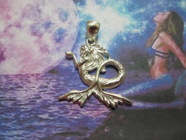Sirena (Piccola) - Ciondolo (Argento) - Mermaid (Small) - Pendant (Silver)