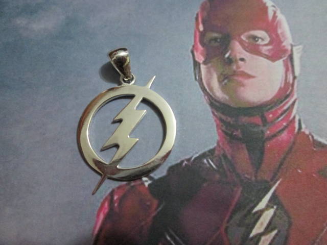 The Flash - Ciondolo (Argento) - The Flash - Pendant (Silver)