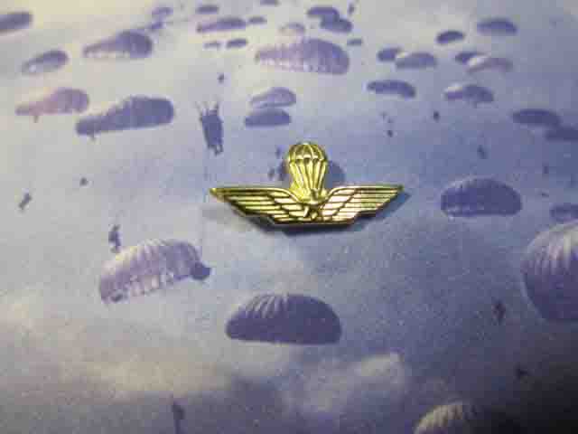 Brevetto Paracadutisti - Spilla (Oro) - Paratroopers Patent (Gold)