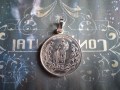 Moneta di John Wick - Albergo Continental - Ciondolo (Argento) - John Wick Coin - Continental Hotel - Pendant (Silver)