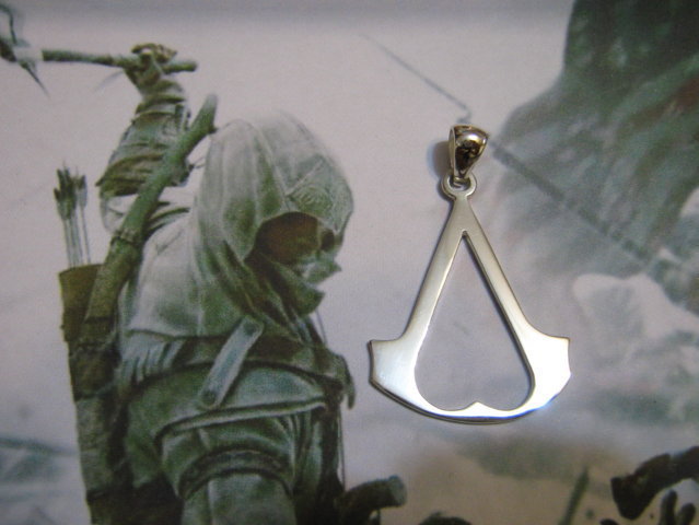 Assassin's Creed Logo - Ciondolo (Argento) - Assassin's Creed Logo - Pendat (Silver)