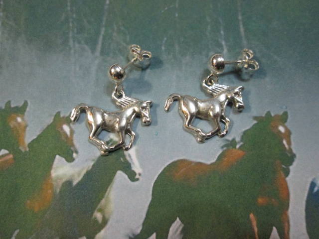 Cavallo - Orecchini (Argento) - Horse - Earrings (Silver)