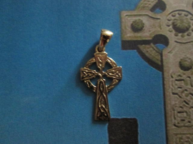 Antica Croce Celtica (Oro) - Ancient Celtic Cross (Gold)