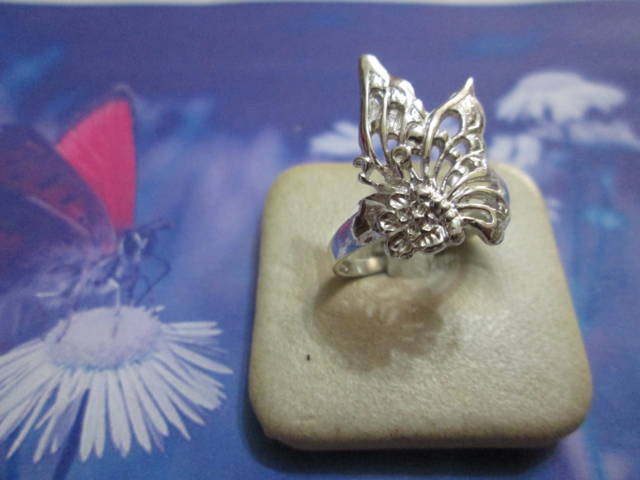 Farfalla - Anello (Argento) - Butterfly - Ring (Silver)