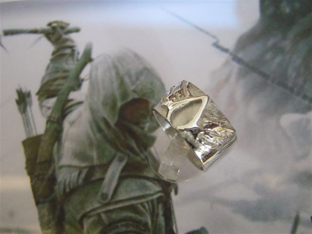 Assassin's Creed - Anello a Fascia (Argento) - Assassin's Creed - Band Ring (Silver)