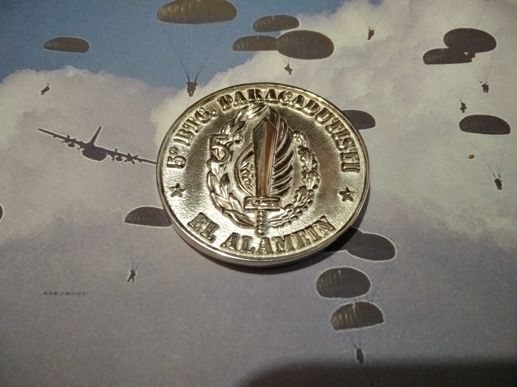 Paracadutisti V BTG El Alamein - Moneta - "V BTG El Alamein" Paratroopers - Coin