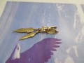 Aquila e Piume - Orecchino (Oro) - Eagle and Feathers - Earring (Gold)