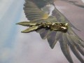 Aquila e Piume - Ciondolo (Oro) - Eagle and Feathers - Pendant (Gold)