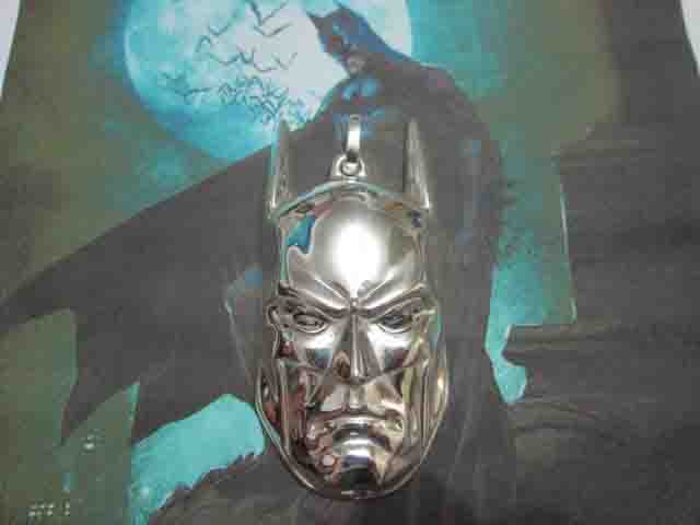 Maschera di Batman - Ciondolo (Argento) - Batman Mask - Pendant (Silver)