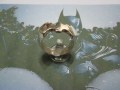 Anello di Batman - Ciondolo (Argento) - Batman Ring- Pendant (Silver)
