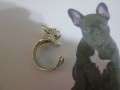 Bulldog Francese - Anello (Argento) - French Bulldog - Ring (Silver)