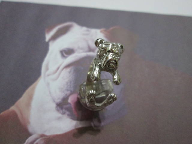 Bulldog - Anello (Argento) - Bulldog - Ring (Silver)