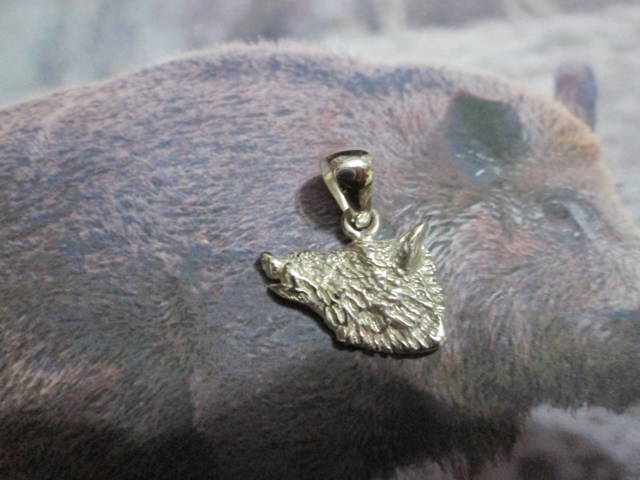 Cinghiale - Ciondolo (Argento) - Boar - Pendant (Silver)