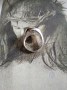 Testa di Gesù Cristo - Anello (Argento) - Head of Jesus Christ - Ring (Silver)