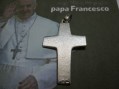 Croce di Papa Francesco 7cm (Argento) - Pope Francis Cross 7cm (Silver)