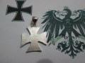 Croce di Ferro Tedesca - Ciondolo (Argento) - German Iron Cross - Pendant (Silver)