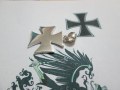 Croce di Ferro Tedesca - Ciondolo (Argento) - German Iron Cross - Pendant (Silver)