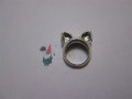 Orecchie di Gatto - Anello (Argento) - Cat Ears - Ring (Silver)