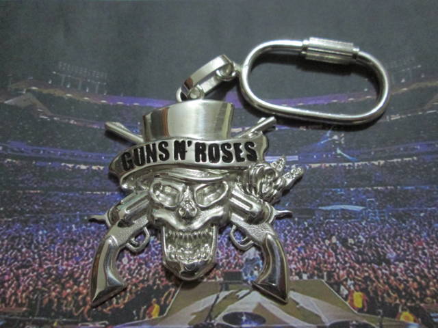 Guns N Roses - Portachiavi (Argento) - Guns N Roses - Keyring (Silver)