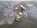 Ippopotamo - Anello (Argento) - Hippo - Ring (Silver)