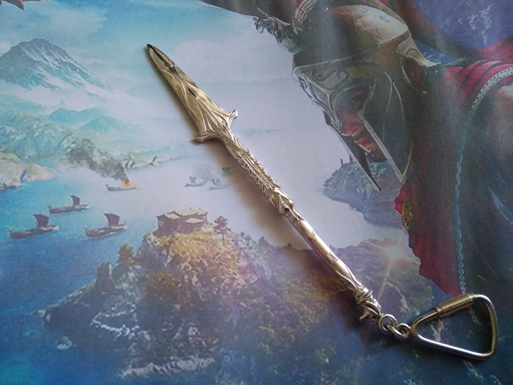 Assassin's Creed Lancia di Leonida - Portachiavi (Argento) - Assassin's Creed Leonidas Spear - Keyring (Silver)