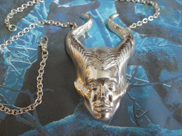 Maschera di Maleficent (Argento) - Maleficent Mask (Silver)