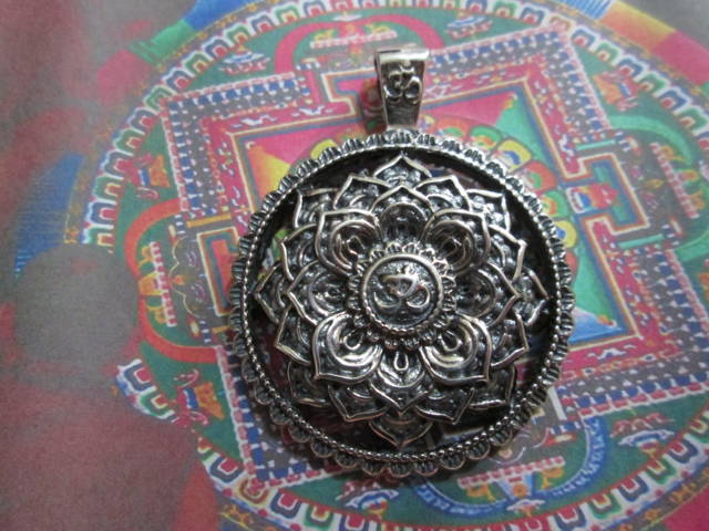 Mandala Tibetano (Argento) - Tibetan Mandala (Silver)