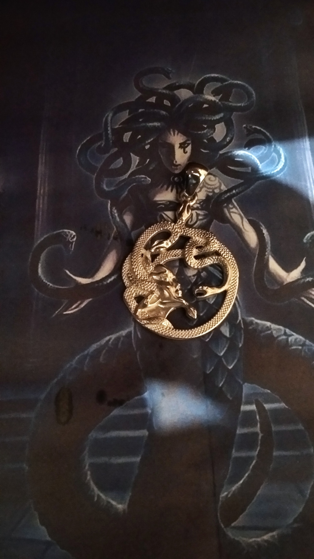 La Medusa Mitologica - Ciondolo (Argento) - The Mythological Medusa - Pendant (Silver)