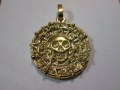 La Moneta Maledetta con Catena - Ciondolo (Oro) - The Cursed Coin with Chain - Pendant (Gold)