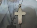 Croce di Papa Francesco 4cm (Argento) - Pope Francis Cross 4cm (Silver)