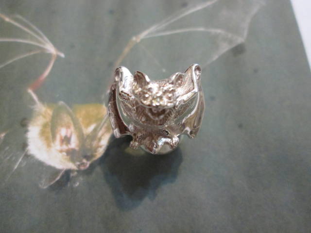 Pipistrello - Anello (Argento) - Bat - Ring (Silver)