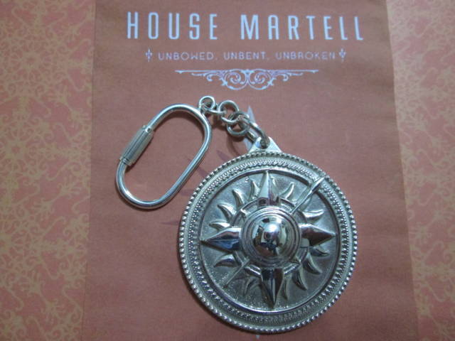 Casata dei Martell - Portachiavi (Argento) - Martells Emblem - Keyring (Silver)