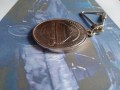 Moneta di Ritorno al Futuro - Portachiavi (Argento) - Back to the Future Coin - Keyring (Silver)