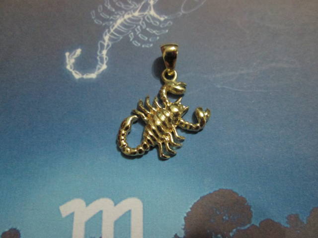 Scorpione - Ciondolo (Oro) - Scorpion - Pendant (Gold)