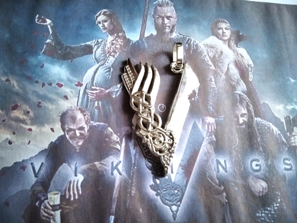 Vikings - Logo - Ciondolo (Argento) - Vikings - Logo - Pendant (Silver)