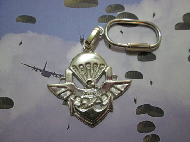 Paracadutisti SAS - Portachiavi (Argento) - SAS Air Force - Keyring(Silver)