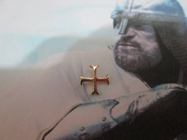 Maschere Greche - Spilla (Oro) - Cross of the Templar Knights - Pin (Gold)