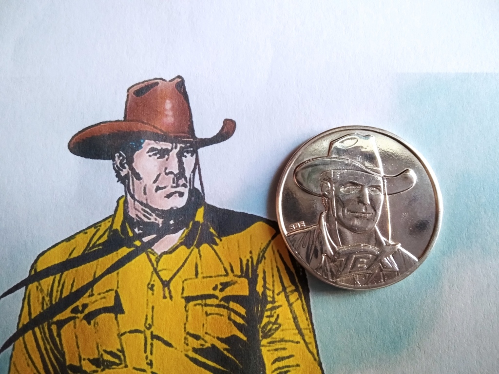 Moneta di Tex Willer (Argento) - Tex Willer Coin (Silver)